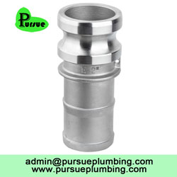 Camlock E hose shank adapter