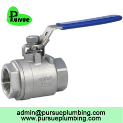 2 piece ball valve china supplier