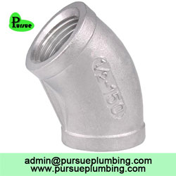 45 degree female threaded equal elbow supplier